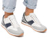 Sneakers bianche da uomo con dettagli blu Riflessi Urbani, Sneakers Uomo, SKU m114002160, Immagine 0